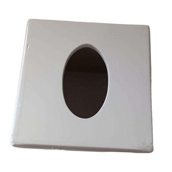 Floral Orchids Narcissus Tissue Box Cover Holder Cottagecore Cheri Blum Vintage. - Picture 7 of 14